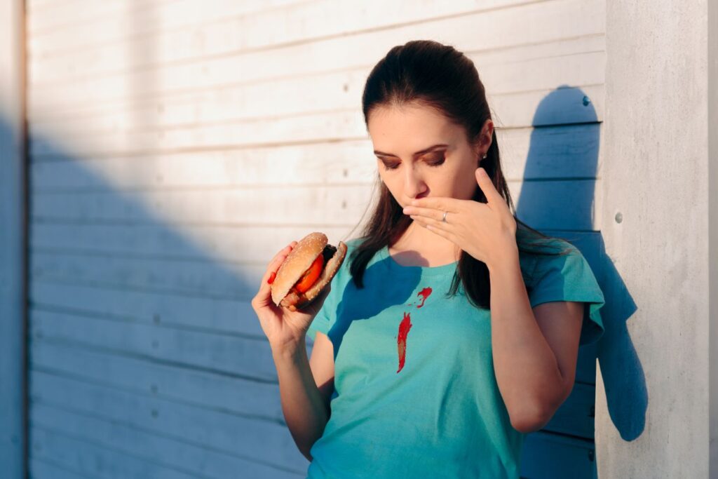 messy burger